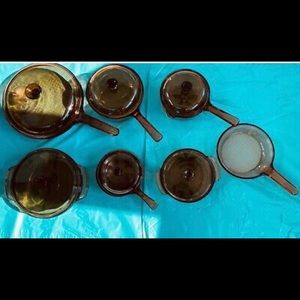 13 pcs Amber Glass Visionware cooking set